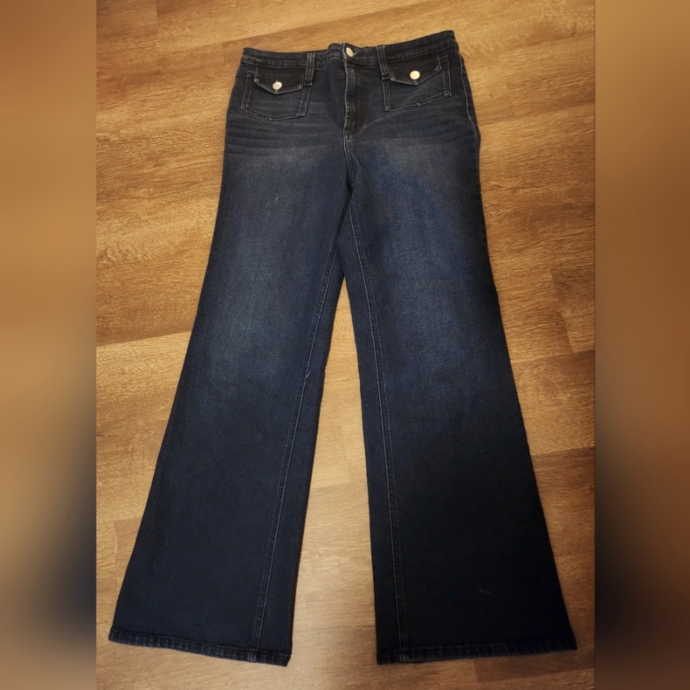 Nine West High Rise Flares (16)